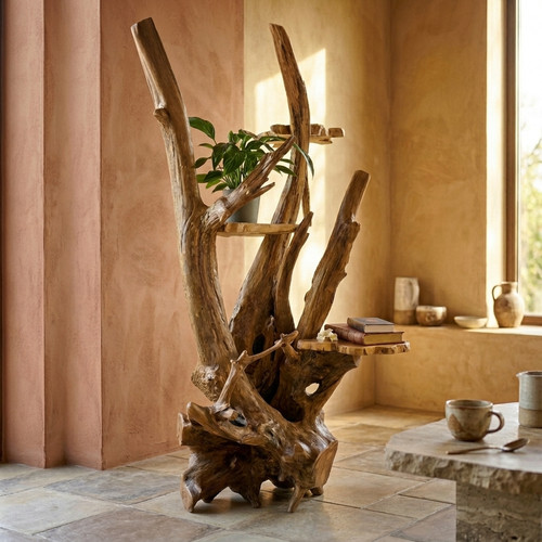 Scala per fiori teak - , porta