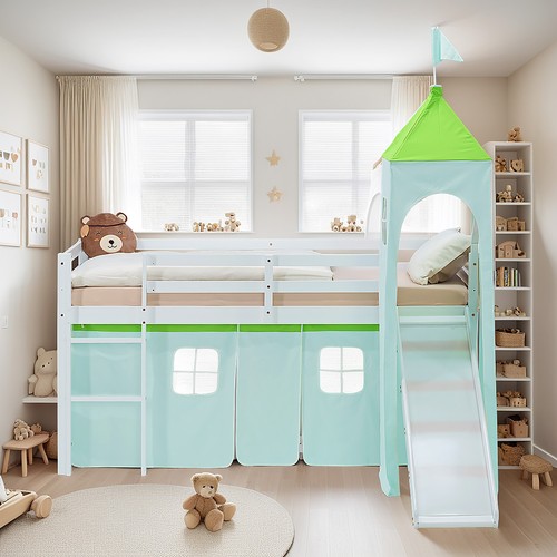Letto soppalco 90x200 culla - soppalco,