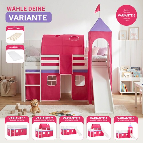 Letto soppalco bambini - a,