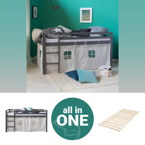 Letto soppalco 90x200 - soppalco,
