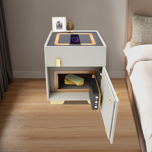 Comodino smart con cassetta - cassetta, di
