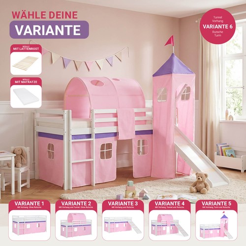 Letto soppalco bambini - a,